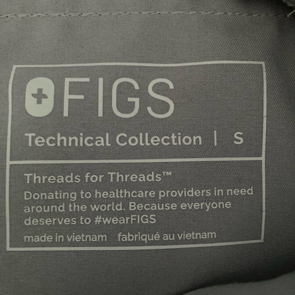 Figs Technical Collection Gray Pants - Picture 4 of 5